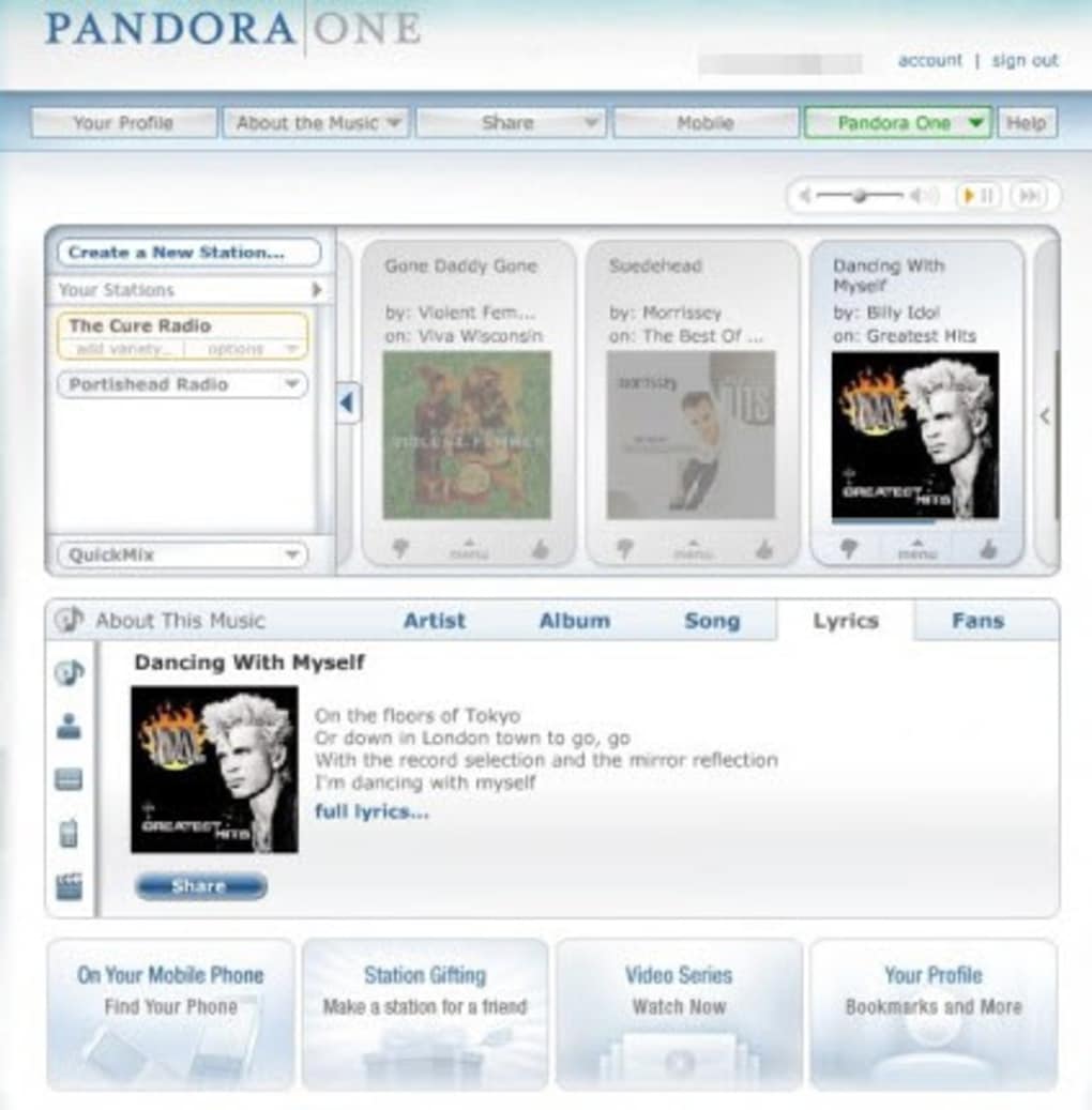 pandora app for mac desktop